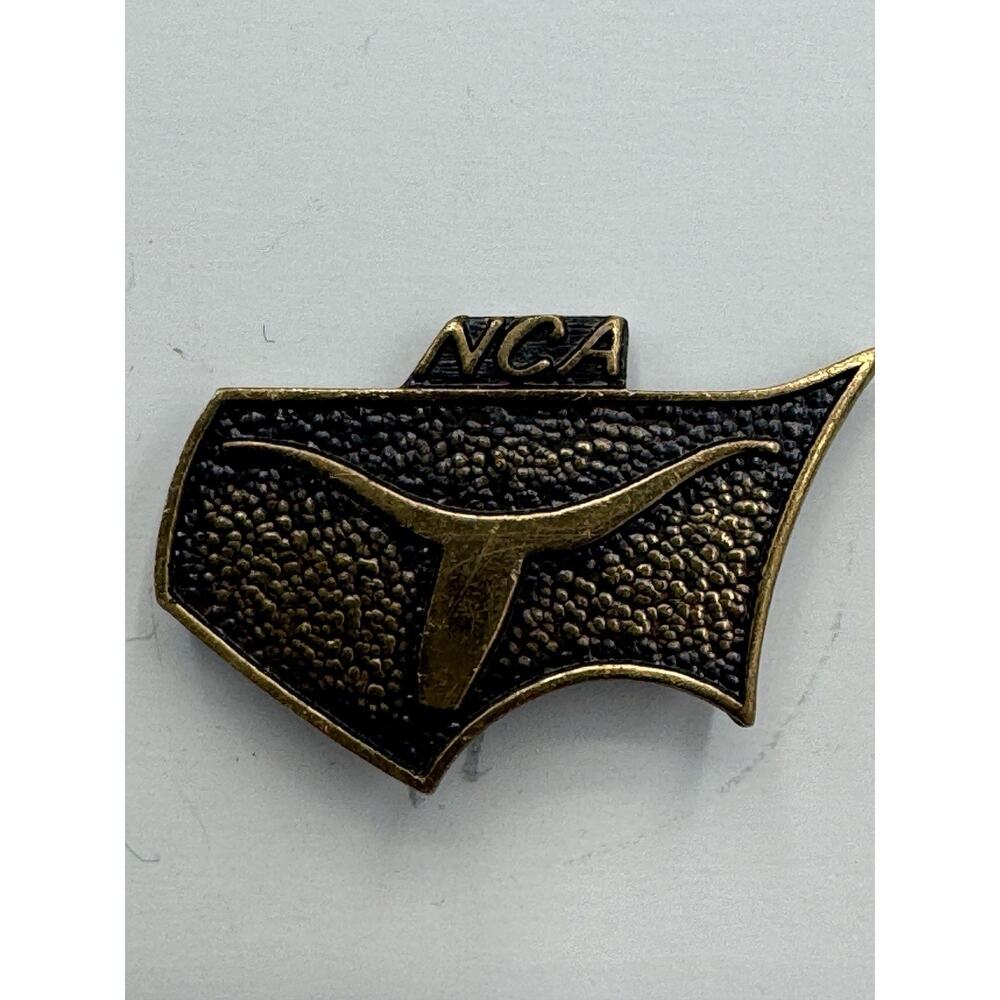 Vintage National Cattlemens Association Lapel Pin Brooch